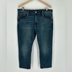 Lucky Brand Jeans Mens Sz 36 Blue Denim Cotton Stretch 410 Athletic Slim T5